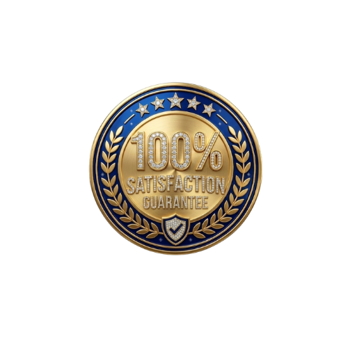 100% Satisfaction Guaranteed